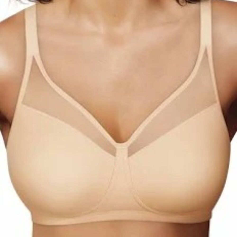 NIB Playtex 18 Hour Smoothing Minimizer Bra Size 44DDD in Sin Vanilla #4697